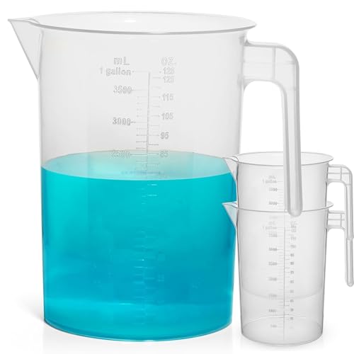 1 Gallon Measuring Pitcher 3-Pack - style: 1 Gallon (Pack of 3)