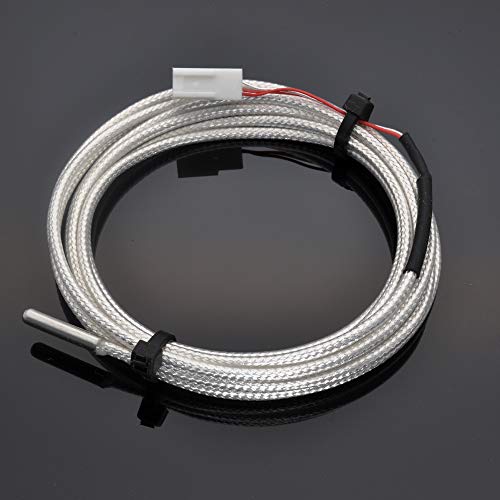 3D Printer Part UM2 m3 x 15mm PT100 Temperature Sensor A Thermocouple 1.4m Cable Compatible with Ultimaker 2 + Extended+ 3D Printer