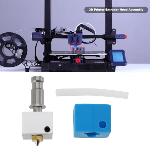 2 Set 0.4mm Print Head Hotend Nozzle with Silicone Sock Compatible with Anycubic Kobra and Compatible with Kobra NEO 3D Printers Accessories Hot End Kit