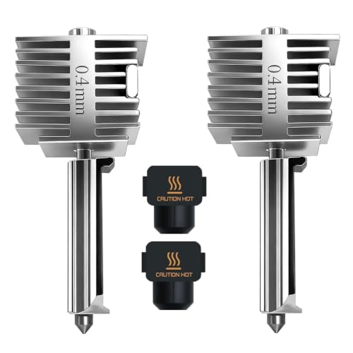 V2.0 Upgrade A1/A1 Mini/A2L Hotend, 0.4mm Nozzle - size: 2PCS A1 hotend 0.4mm stainless