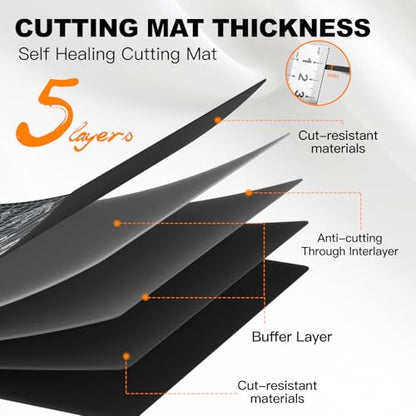 Golden Maple Self-Healing Hobby & Model Cutting Mat A3 18 x 12