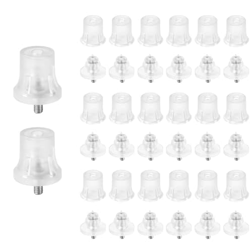 Antrader Standoff Screws,Advertising Standoff Mount,0.55" x 0.66",20Pcs - size: 14 x 17mm