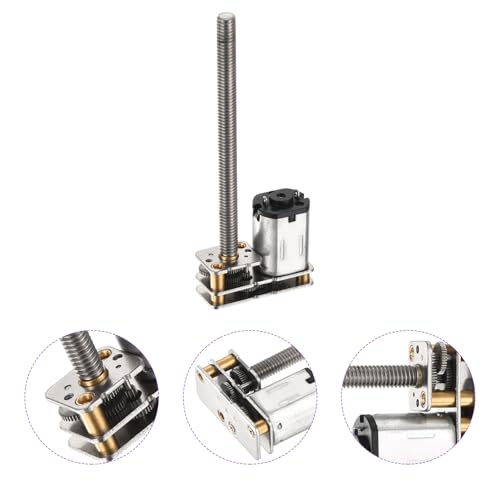 DMiotech 6V 60RPM Rated Torque 15 Output Shaft Length 55mm Micro DC Speed Reduction Motors Mini Metal Gearbox Motor for RC Car Robot Model DIY RC Toys Engine - style: 60RPM