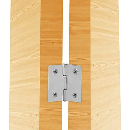 Piutouyar 6Pack 1 Inch Butt Hinge 304 Stainless Steel Mini Hinges - size: 1 Inch