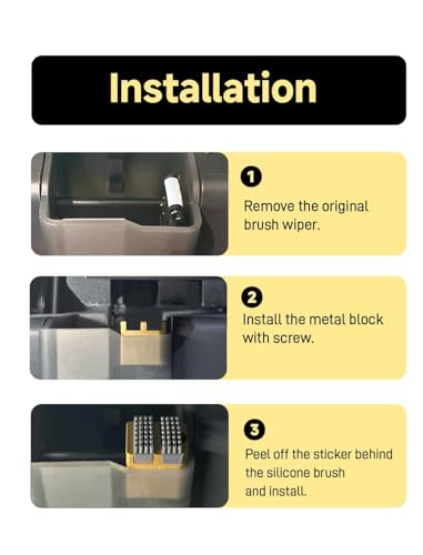 12pcs Upgraded Dual-Head Silicone Nozzle Wiper Kit with Aluminum Mount - Plug & Play, Fits Bambu Lab P1P/P1S/X1C/X1E, Efficient Filament Cleaning Tool - color: Gold