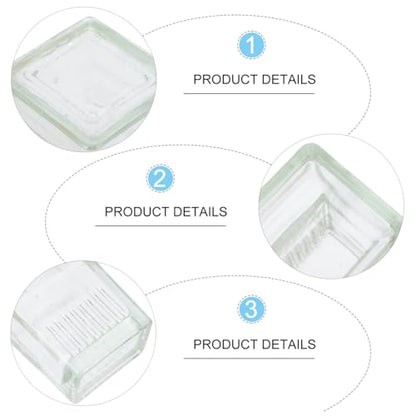 Mipcase Glass Staining Jar with Lid 9-Slide Capacity Transparent Coplin Staining Tank for Laboratory Chemical Resistant 3.93X2.55X2.36 Inch - size: 10X6.5X6CM