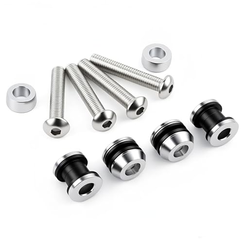 H-D Quick Release kit 52300285 Sissy Bar Detachable Two-Up Luggage Rack Docking Hardware Fit For Harley Street XG500 750 2015-2020 - color: chrome#4