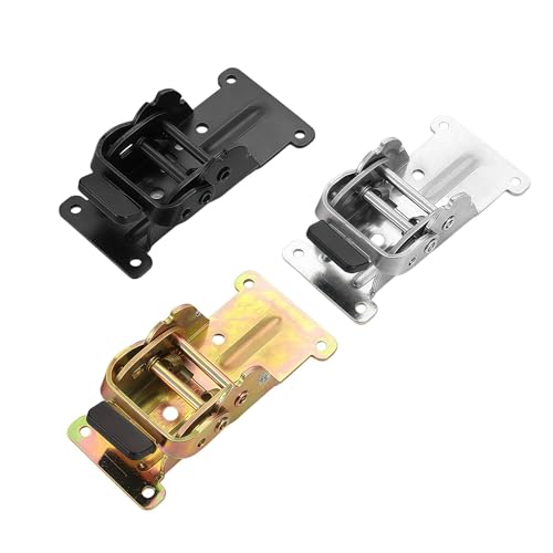 Self Locking Folding Hinges 90-Degree Folding Leg Bracket,Silvery