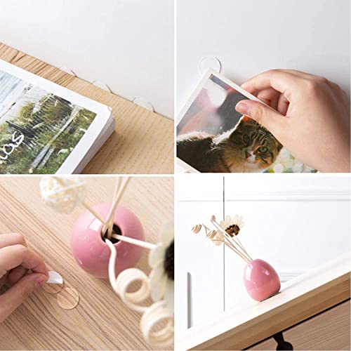 BRAVESHINE Double Sided Mounting Tape | Strong Stick Adhesive | Removable - size: Round 2 inch x 2 inch