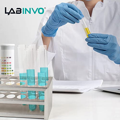 30Holes(3×10) Test Tube Rack Holder, Stainless Steel Test Tube Drying Rack, Suitable for Tubes of Dia.≤21mm, IN-TTRS30B - style: 30Holes, Dia.≤21mm