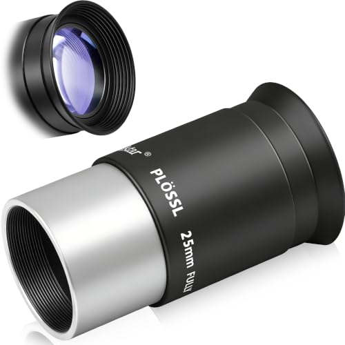 Alstar Telescope Eyepiece 25mm Plossl Telescopes Lens 50° Wide FOV 1.25" - size: 25MM
