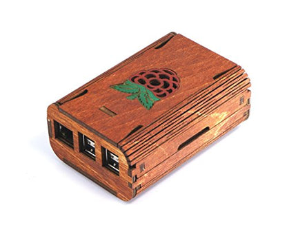 C4Labs FlexPi Case for Raspberry Pi3, Pi2 and B+ (Red Raspberry)
