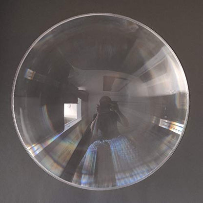 Six Seasons 2-Pack Large Fresnel Lens, 300mm(11.81"), 200mm(7.87") Focal Length PMMA for Senior Magnifying, Solar Heating & Optical Science Kits - size: Focal length 200mm