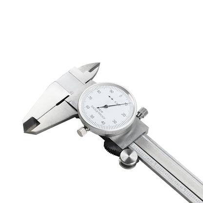 TEXALAN(R) 0-6" 4 Way Dial Caliper .001" Shock Proof Imperial Stainless Steel