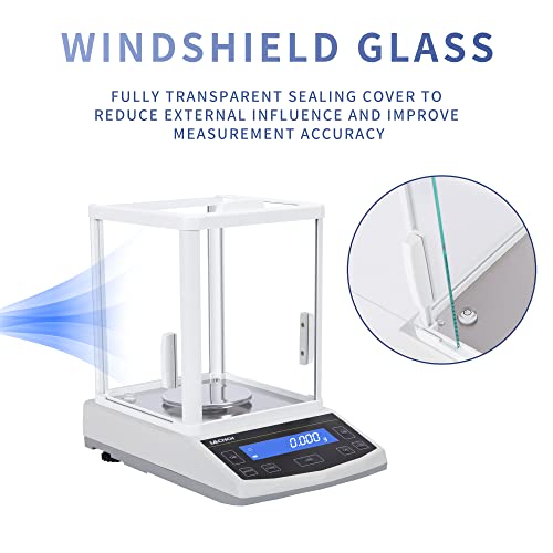 Lab Scale 300g*1mg Milligram Scale 0.001g Accuracy RS232（300g/0.001g - size: 0.001g*300g