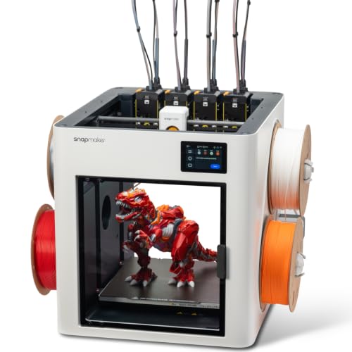 Snapmaker U1 3D Printer,4-Toolhead with 5s Toolchanger,Multi-Color Printing