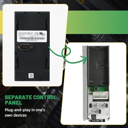 130B1107 Drive Graphical Local Control Panel Compatible with Danfoss VLT Automation Drive FC302 FC301 Inverter LCD Operation Panel, LCP102 Display Panel, Variable Frequency Drives