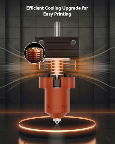 Creality Official K1 Max/K1C/K1 SE/K1 Ceramic Heating Block Kit, Unicorn Quick-swap Nozzle Kit, K1 Max High-Speed Printing Hotend Kit, Supports 300°C High Temperature (Old Terminal Without Buckle) - style: For K1C/K1/K1 Max