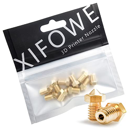 Nozzles 10 pcs 3D Printer Extruders Brass Nozzles - size: V5/V6 Brass, style: Part: Various Nozzles