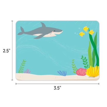 CTP Sea Friends Labels (#11031 Creative Teaching Press) - color: Sea Friends