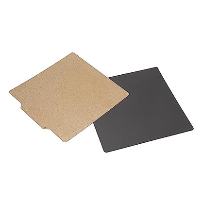 3D Printer Build Plate 200x200mm, Double Sided PEI Powder Sprayed Spring Steel Flexible Magnetic Heated Bed Platform, Removable Print Surface for PLA ABS TPU PETG