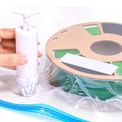 ViaGasaFamido Filament Storage Vacuum Kit, USB Pump, 20 Bags, 34 x 30 cm