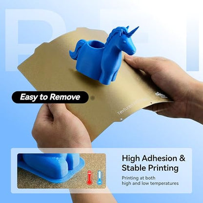 Chitu Systems 4 Pack Textured PEI Build Plates for Bambulab A1 Mini - size: Extra 4 PEI Double Textured Kits