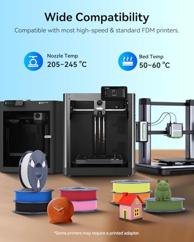 JAYO Matte PLA 3D Printer Filament Bundle 1.75mm, 250g, 8-Pack - color: 0.25kg*8 (Black + White + Blue + Red + Pink + Orange + Light Yellow + Olive Green)