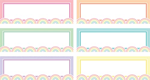 Teacher Created Resources Pastel Pop Rainbow Labels Magnetic Accents - color: Pastel Pop Rainbow