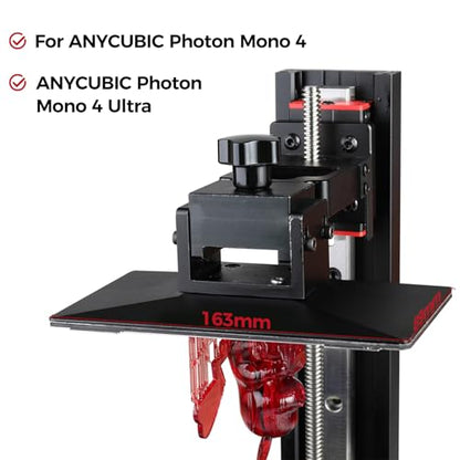 Sovol 2 Pack Resin 3D Printer Flex Spring Steel Building Plate 163x89mm - size: Photon Mono 4/4 Ultra (163x89mm)