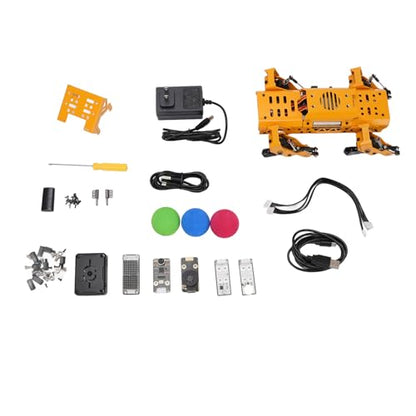 AI Robot Dog Quadrupled Programmable for Students Coding
