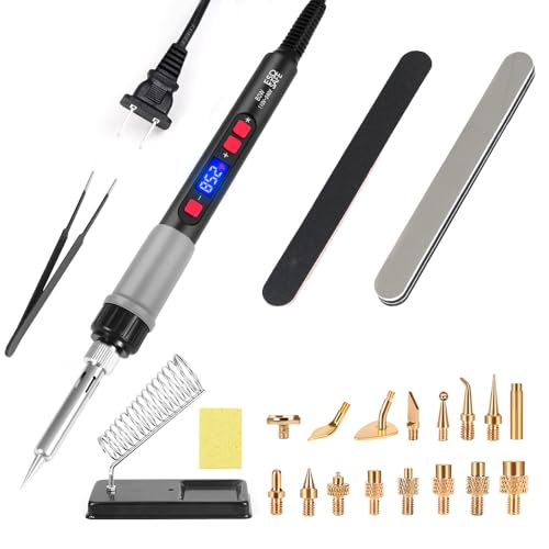 3D Printer Smoothing Tool Kit, 80W Heat Set Insert Tool