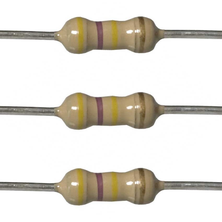 E-Projects 100EP512470K 470k Ohm Resistors, 1/2 W, 5% (Pack of 100)