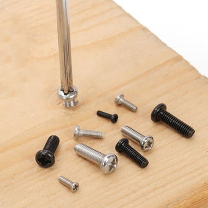 1200PCS Metric Micro Screws - M1 M1.2 M1.4 M1.6 M1.7 M2.4 M2.5 M3