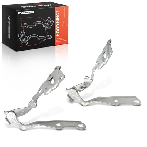 A-Premium Set of 2 Front Driver and Passenger Hood Hinges