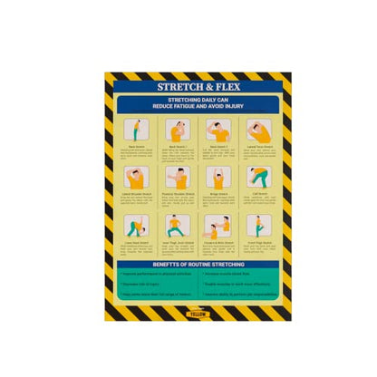 Workplace Safety - Non-Lamintated Poster, 12 x 16" (Stretch) - color: Stretch