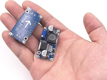 LM2596 DC-DC Buck Converter Step Down Module 3.0-40V to 1.5-35V Adjustable Voltage Regulator Electronic Voltage Stabilizer Power Supply (Power Converter 2pcs)
