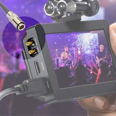 Superbat DIN to SDI BNC Cable 3ft for Blackmagic Video Assist RED Camera - style: din to bnc male