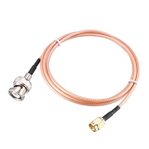uxcell RG316 Coaxial Cable with BNC Male to SMA Male Connectors 50 Ohm 3 Ft - size: 3 Feet