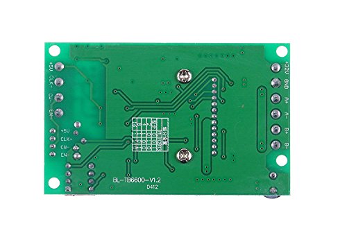 HiLetgo 4.5A TB6600 TB6600HG Single Axis Stepper Motor Driver Controller Replace TB6560 (Pack of 2) - size: Small (Pack of 2)