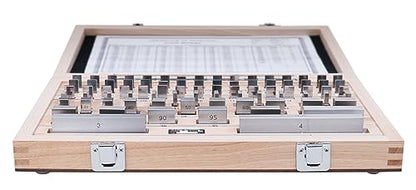 Accusize Steel Gage Block Set, Grade AS-2, 81 Pc, P900-S583 - style: Grade AS-2