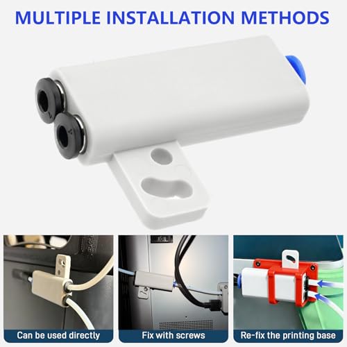 Upgrade ABS 2-in-1 PTFE Adapter Replacement for Bambu lab