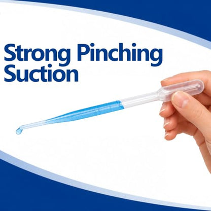 Vakly Sterile Transfer Pipettes 3 mL Individually Wrapped Disposable (25)