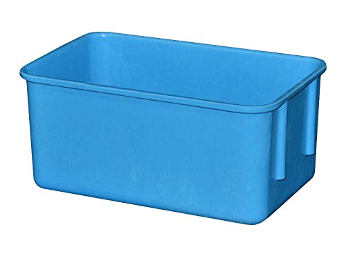 Toteline 9261085268 Nesting Container, Glass Fiber Reinforce, Plastic Composite, 9.75" x 6.13" x 4.5", Blue - color: Blue