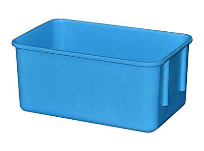 Toteline 9261085268 Nesting Container, Glass Fiber Reinforce, Plastic Composite, 9.75" x 6.13" x 4.5", Blue - color: Blue
