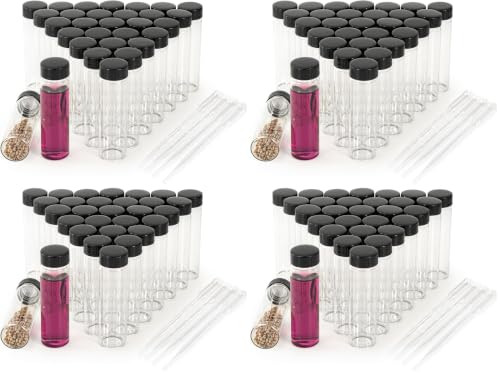 40ml Clear Small Glass Vials 30pcs with Screw Caps(30pcs) (Pack of 4) - color: Clear, size: 40ml 30pcs (Pack of 4)