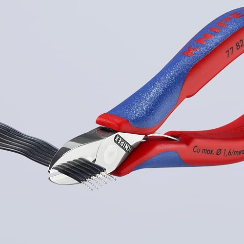 KNIPEX Tools 77 82 130 Electronics Diagonal Cutters, 5-1/4"