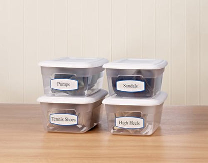 Avery® Removable Multi-Use Labels, Blue Border, 3.75 x 1.625 Inches, Pack of 15 (41445)