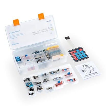 ELEGOO 37-in-1 Sensor Kit and 3PCS ESP-32 Boards, for Sensors, Smart Devices, Robotics, STEM Learning and DIY Electronics