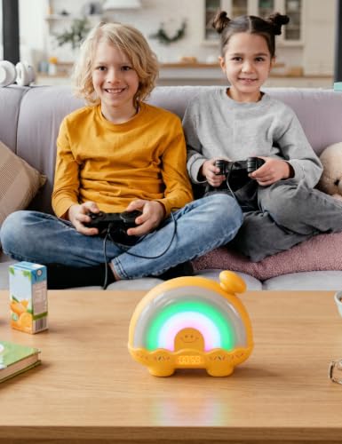 Timer Pal, Rainbow Visual Timer for Kids/Adults, 0-99 Minutes Light Timer - color: Yellow